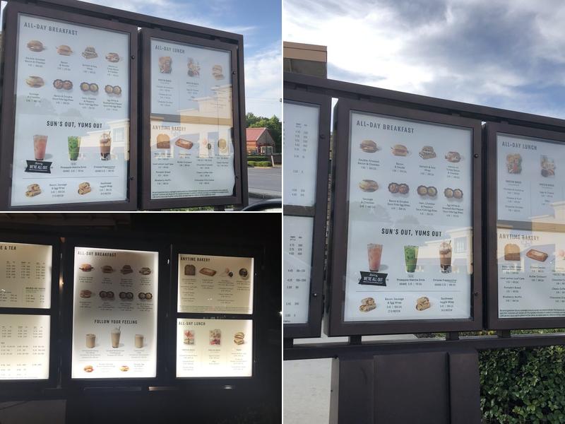 Starbucks Menu