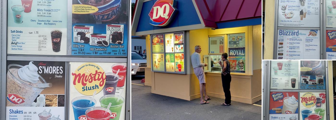 Dairy Queen Menu
