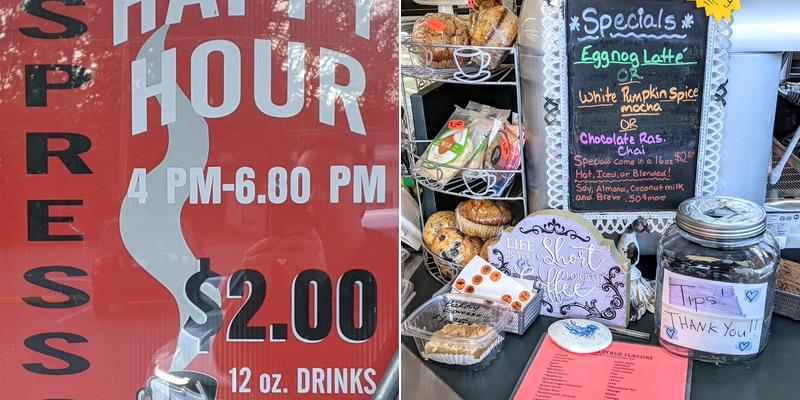 Red Apple Espresso Menu