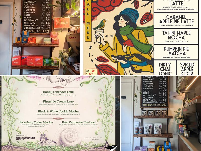 Beanmonger Coffee Menu