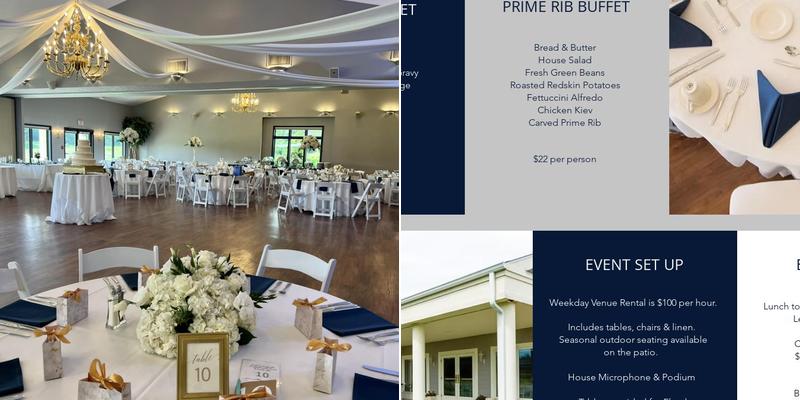 The Blue Heron at Blackthorn Menu