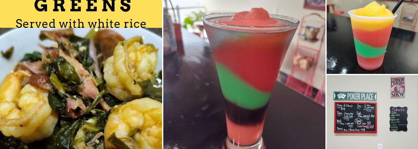 Sin City Daiquiris to Go Menu