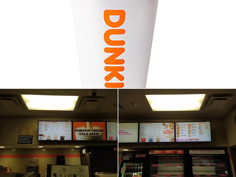 Dunkin' Menu