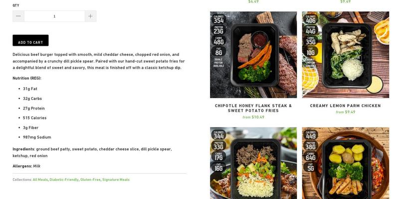 Midwest Meals Menu