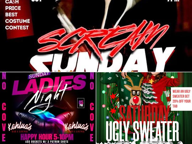 Kahlua's Bar & Lounge Menu