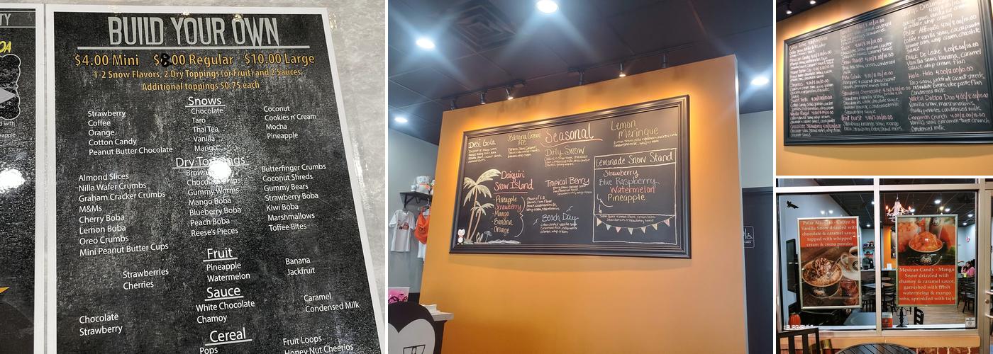 Vampire Penguin Evans Menu