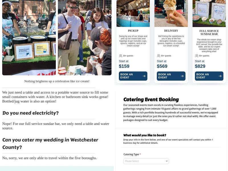 Ample Hills Creamery Upper West Side Menu