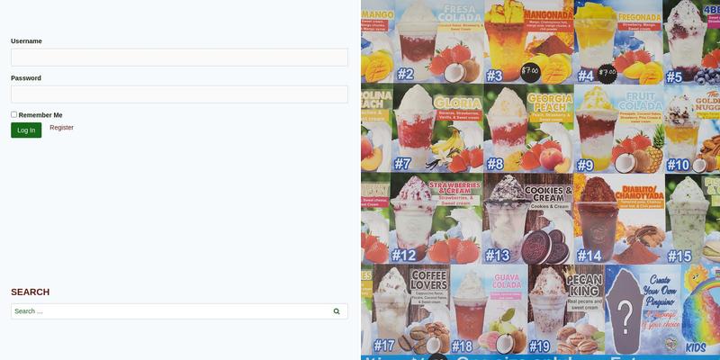 Pinguinos Hermanos Travelers Rest Menu