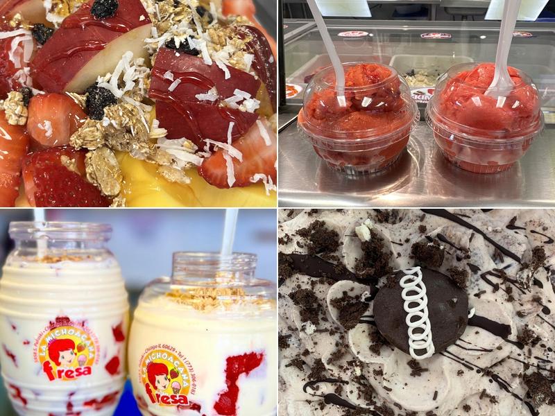 Paleteria y Neveria La Michoacana Fresa