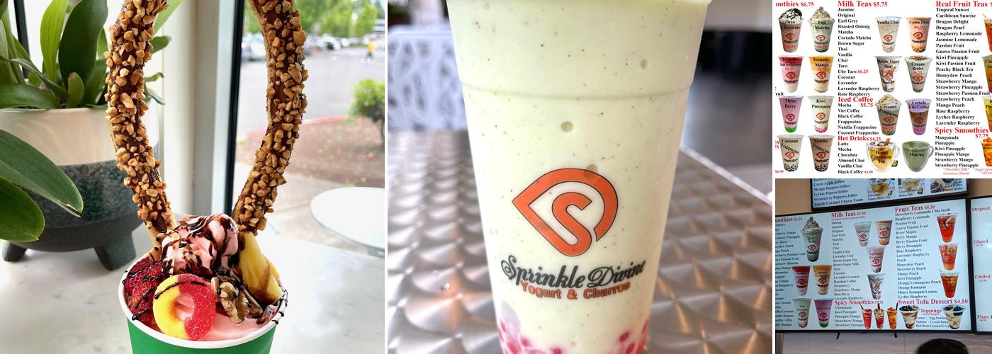 Sprinkle Divine Menu