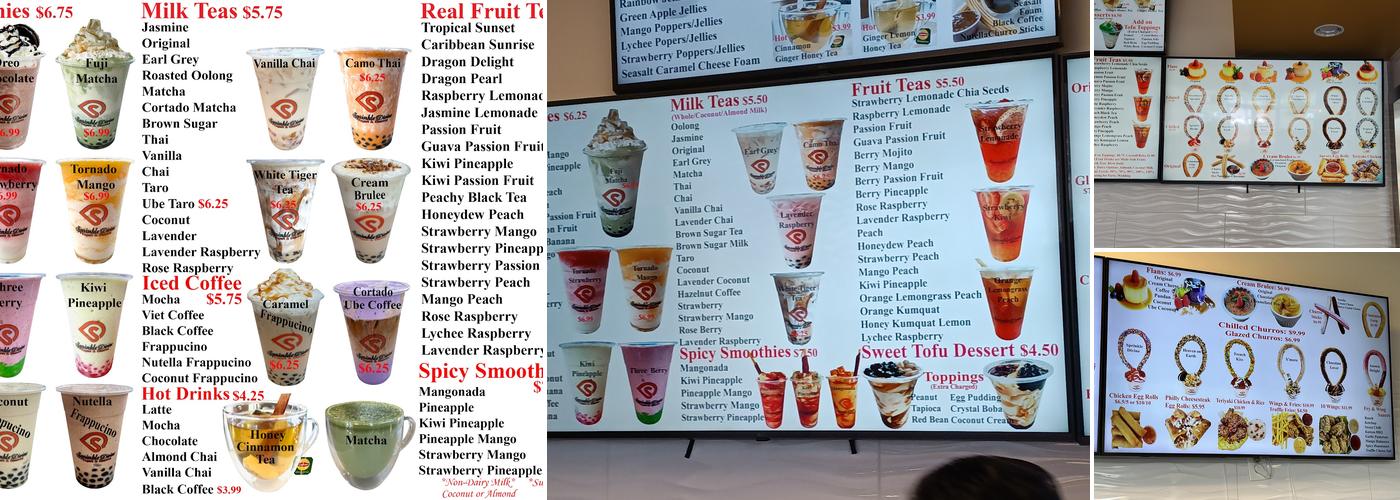 Sprinkle Divine Menu