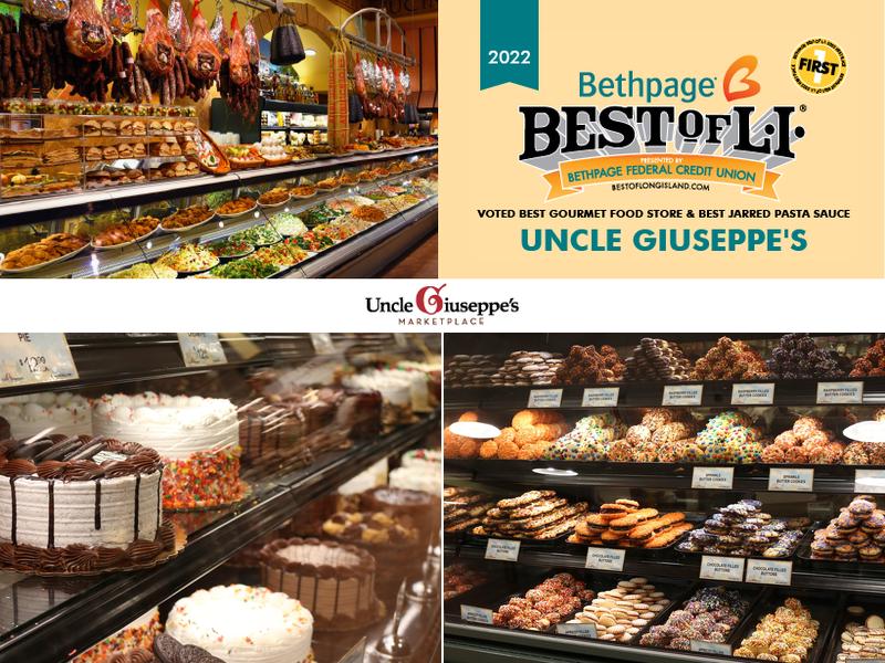 Uncle Giuseppe's Marketplace Menu