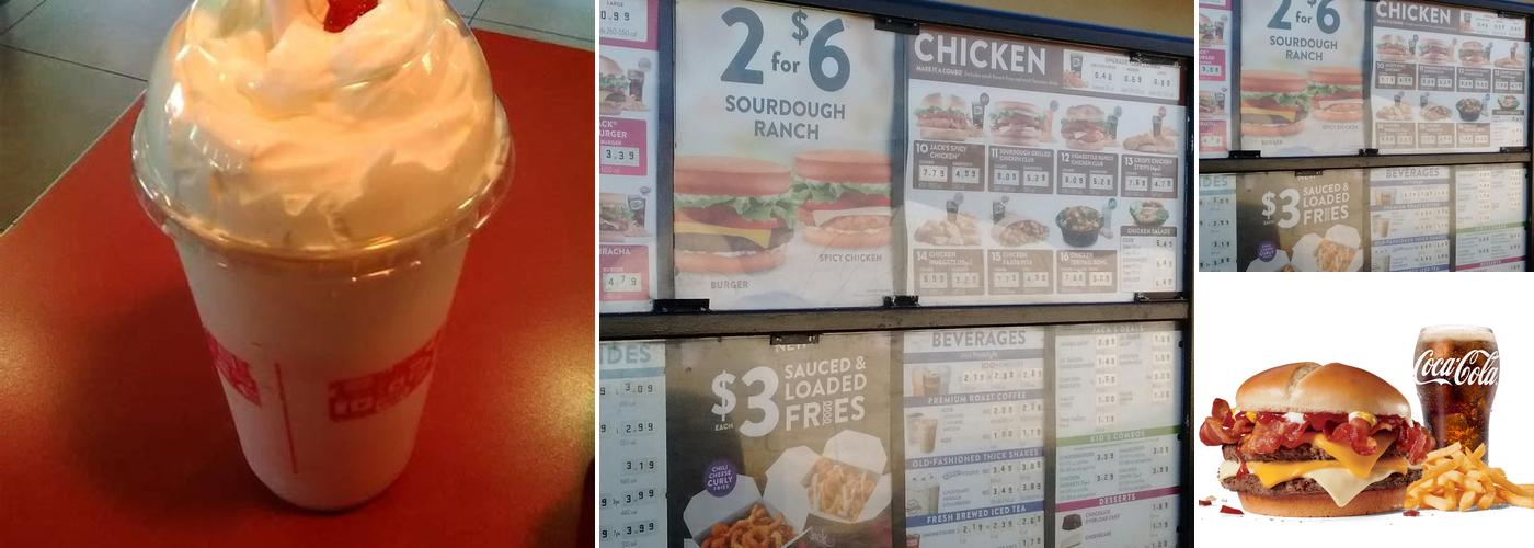 Jack in the Box Menu