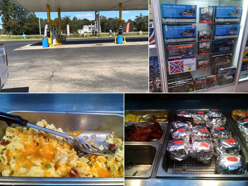 Road Runners trucks stop . Open every day.