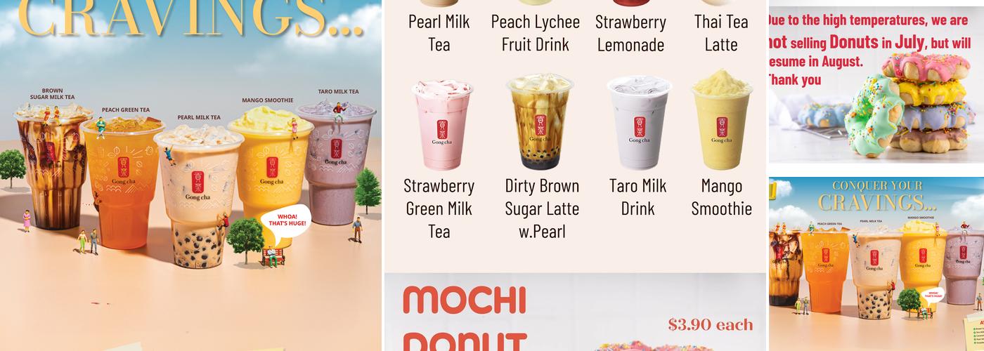Gong Cha Camp Springs Menu