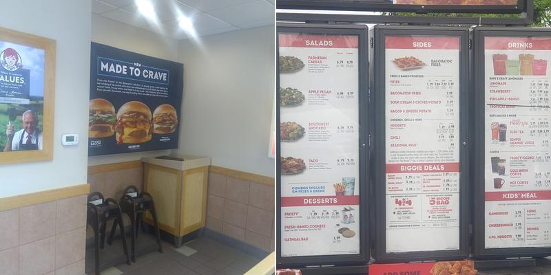 Wendy's Menu