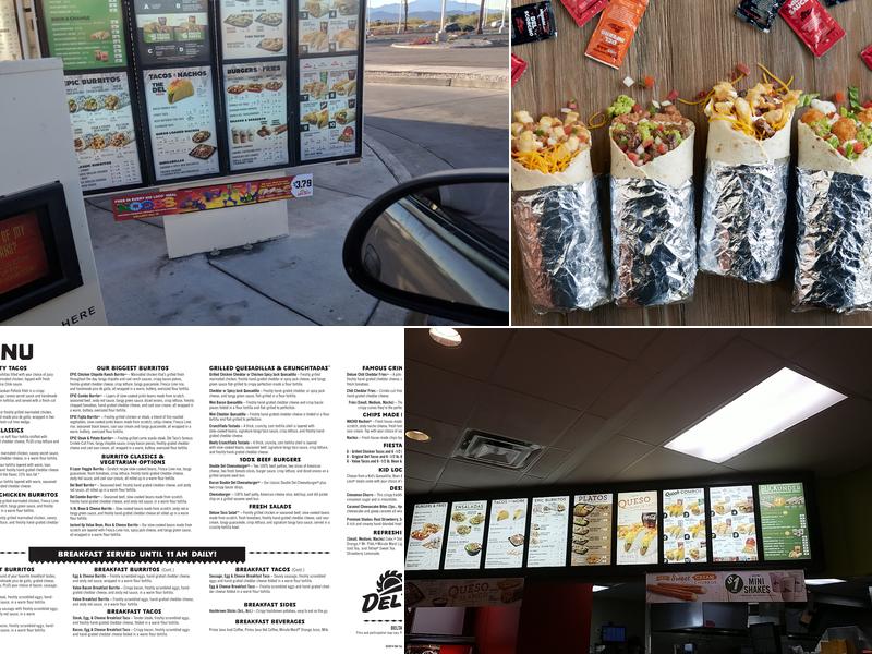 Del Taco Menu