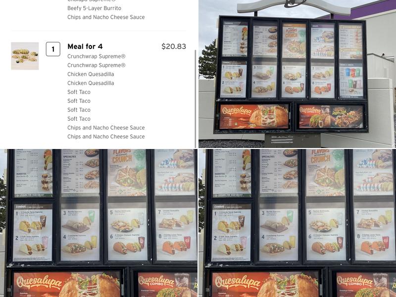 Taco Bell Menu