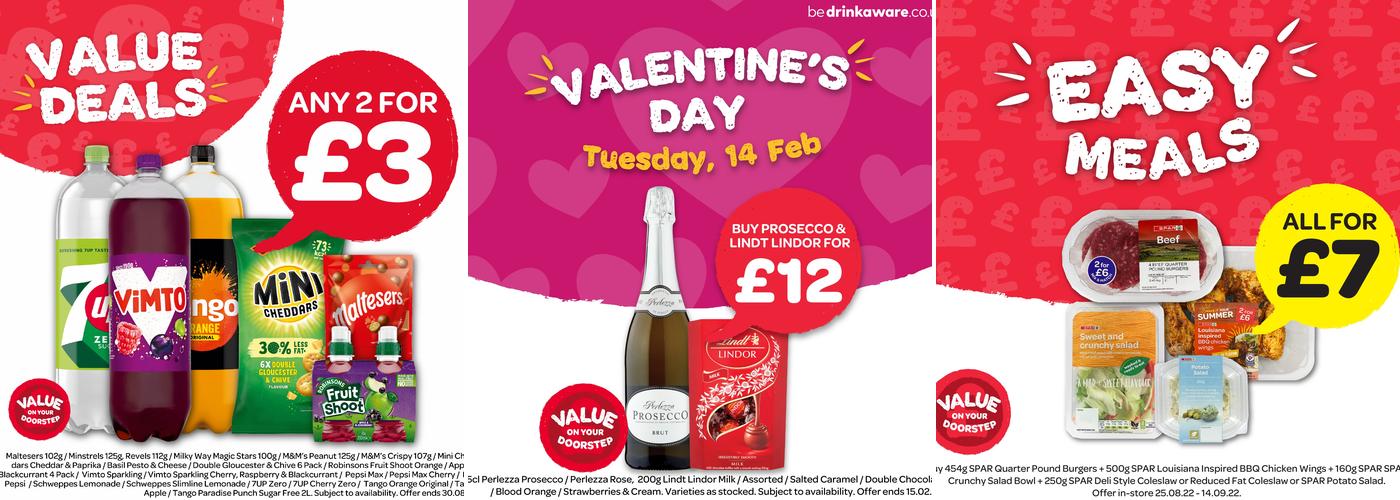 SPAR Bedlington Menu