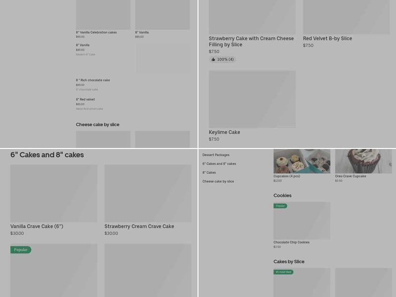 Cakes U Crave Pearland Menu