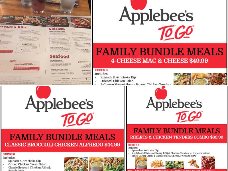 Applebee's Grill + Bar Menu