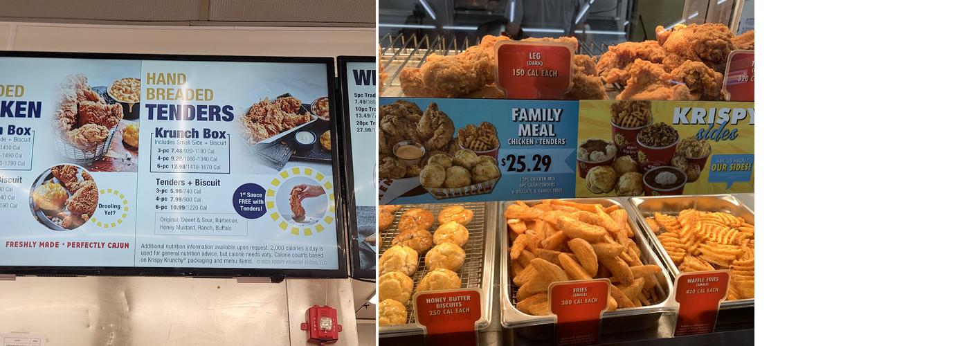 Boulevard Stop Mart - Krispy Krunchy Chicken Menu