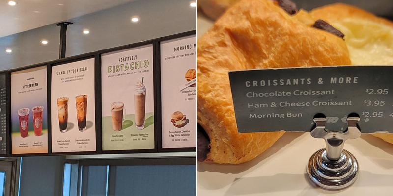 Starbucks Menu