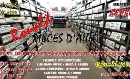 Ronald pièce D'auto