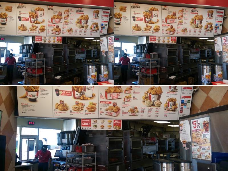 KFC Menu