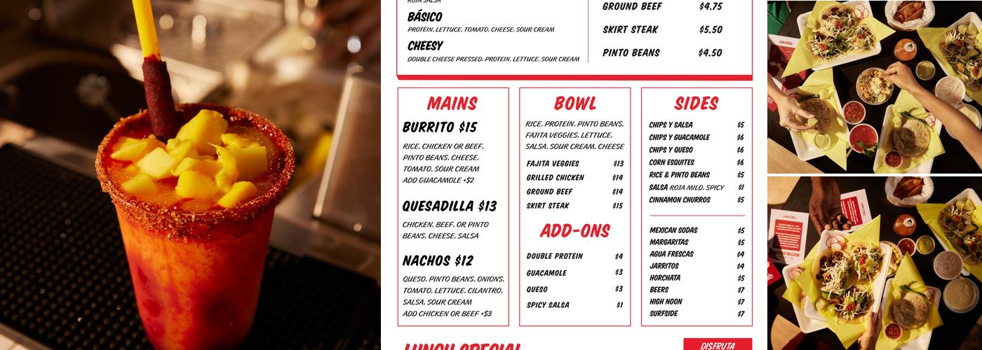 Taco Kat Menu
