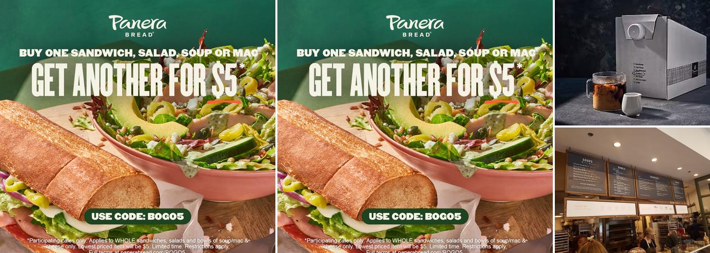 Panera Bread Menu