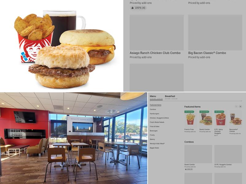 Wendy's Menu