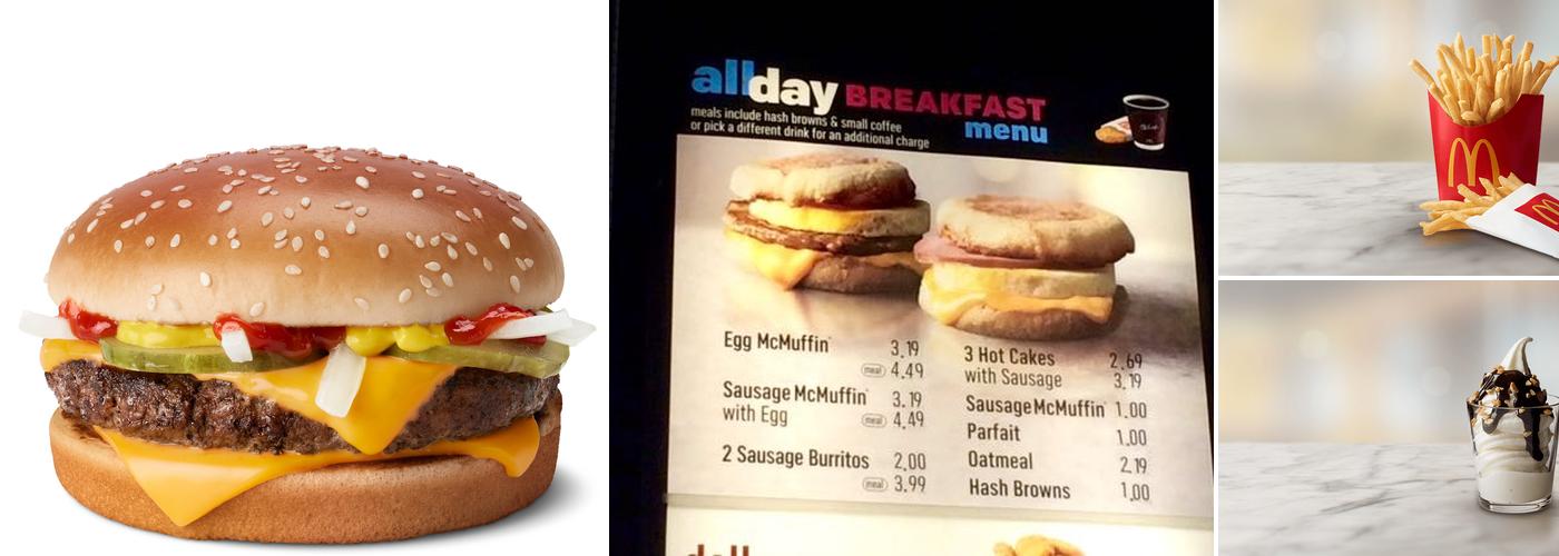 McDonald's Menu