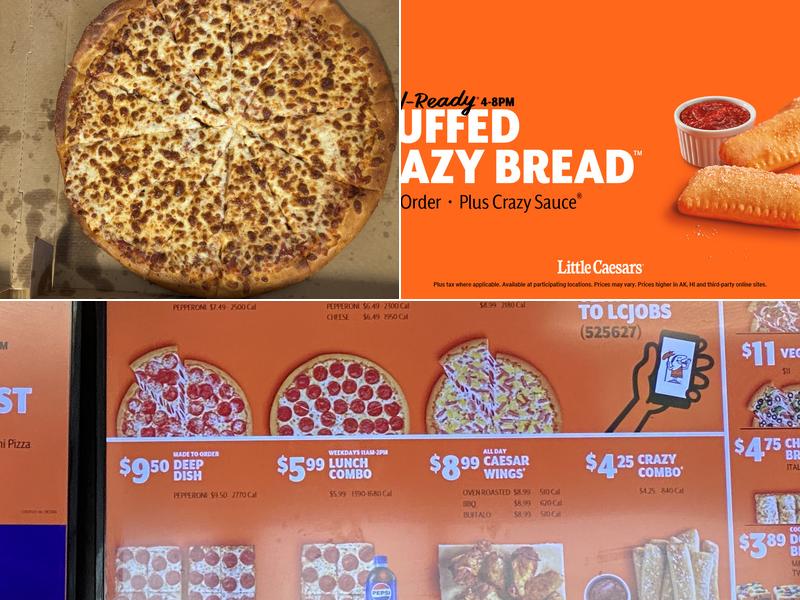 Little Caesars Pizza Menu
