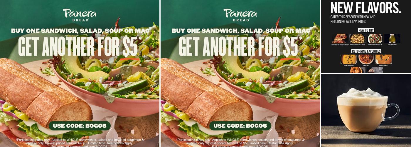 Panera Bread Menu