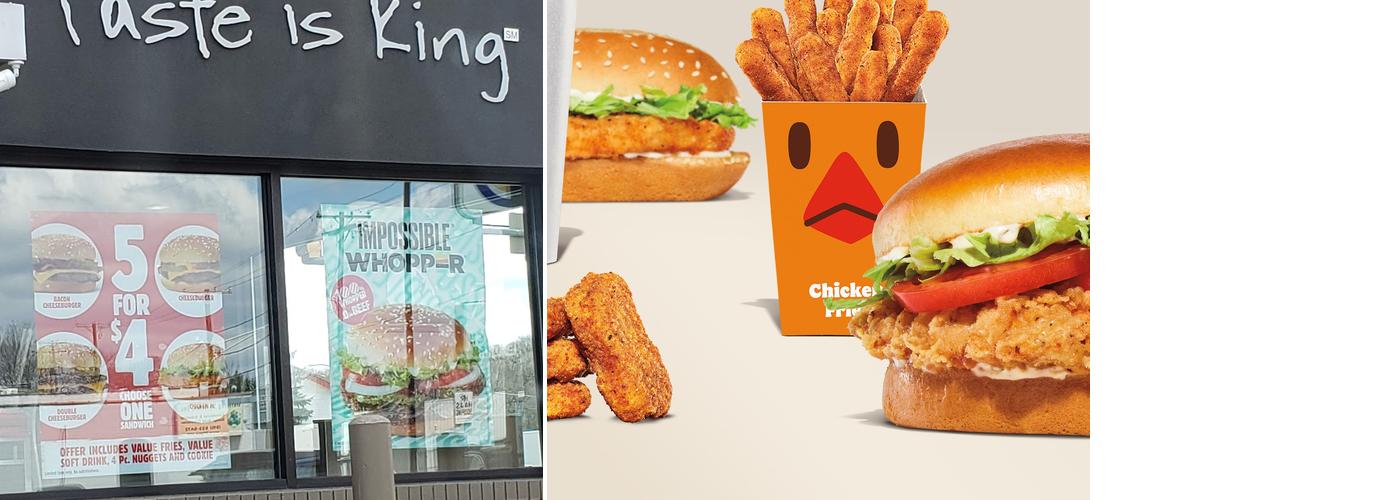 Burger King Menu