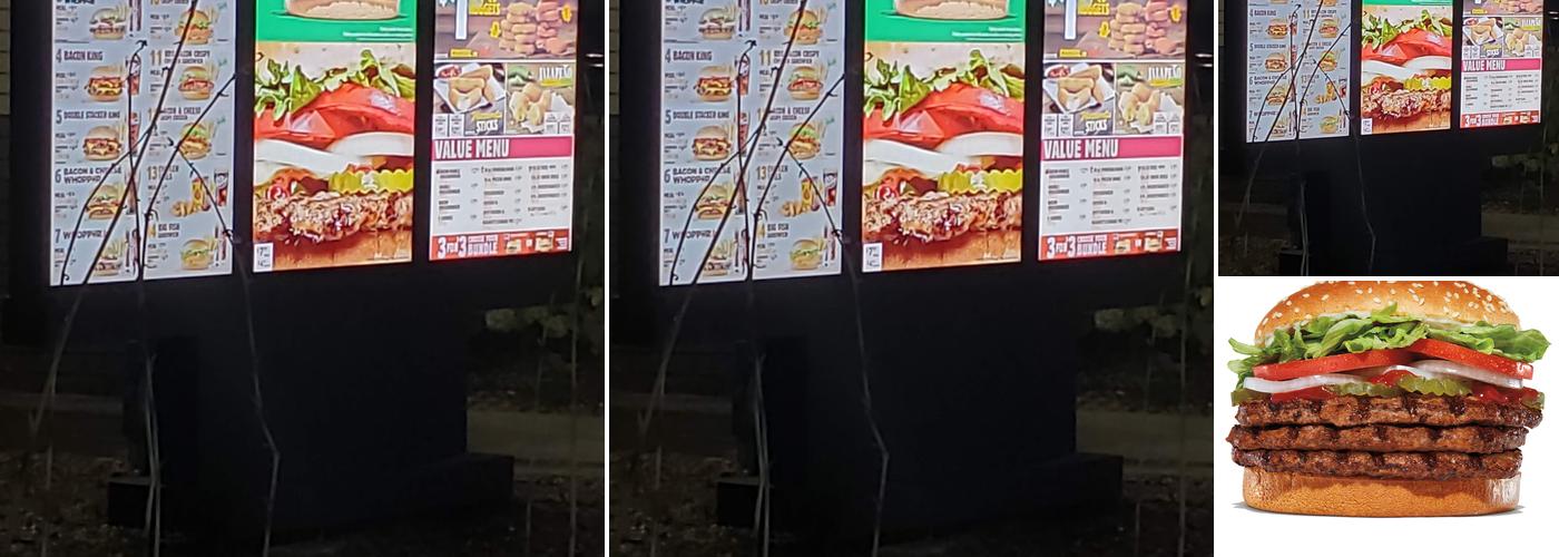 Burger King Menu