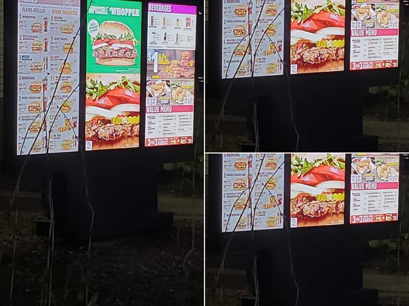 Burger King Menu