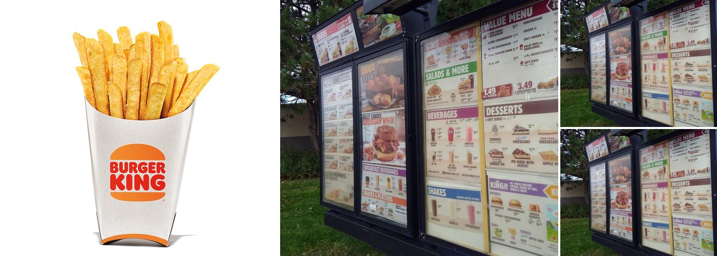 Burger King Menu
