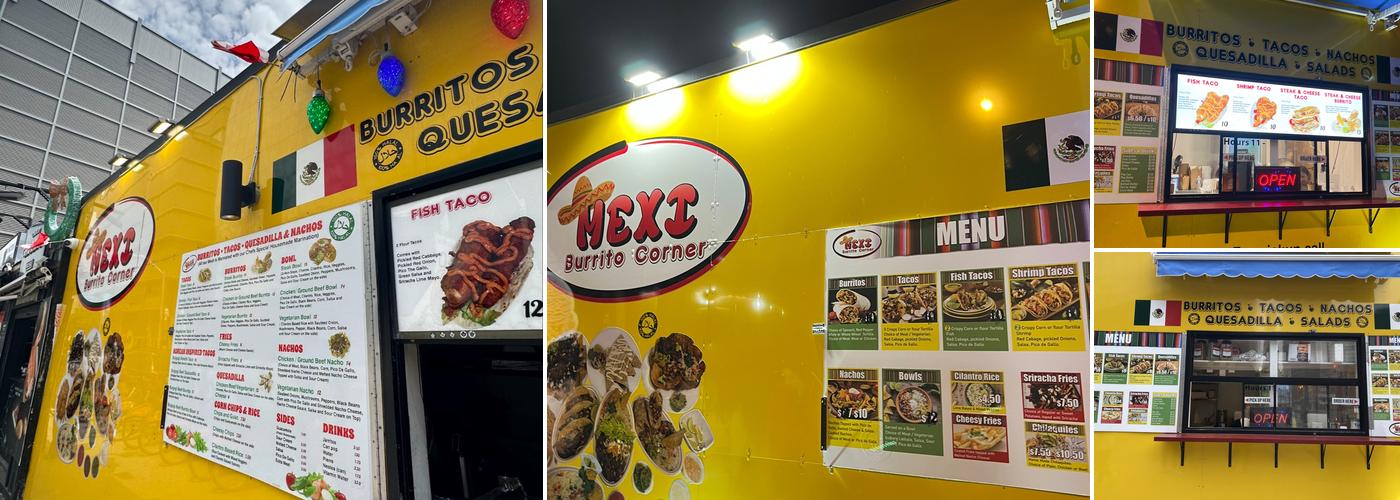 Mexi Burrito Corner Menu