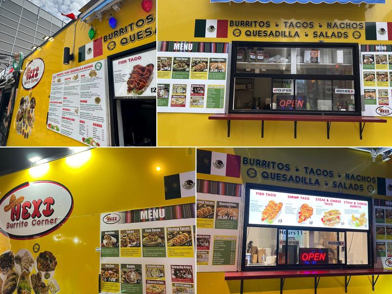 Mexi Burrito Corner Menu