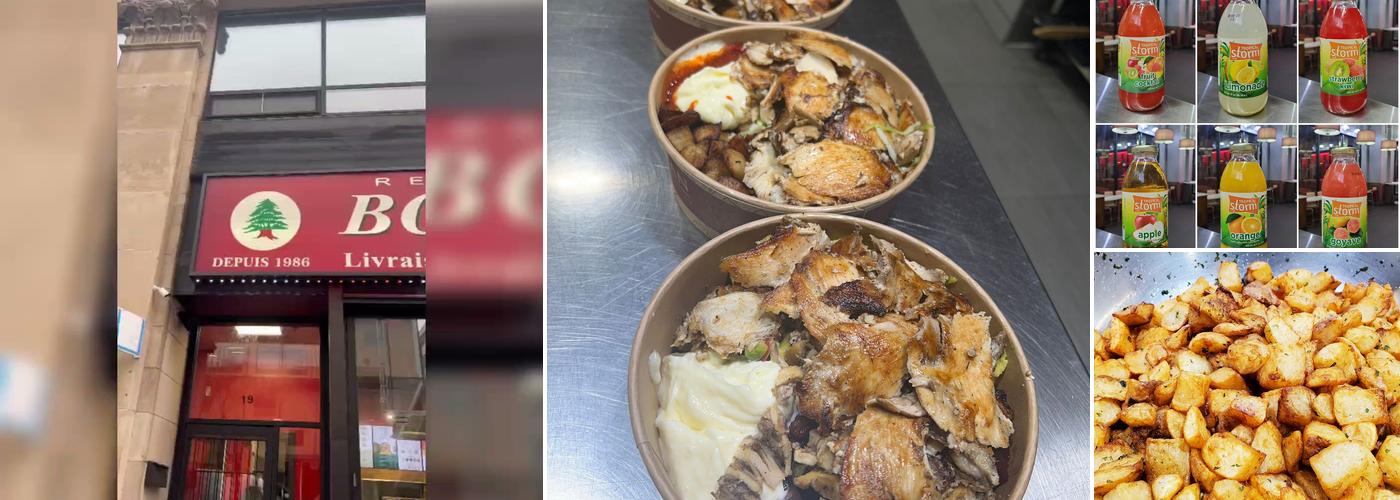 Restaurant Boustan Menu