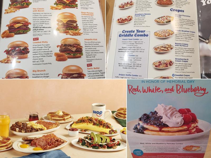 IHOP Menu