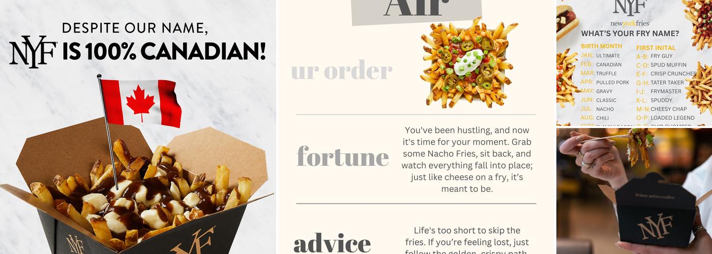 New York Fries North Hill Menu