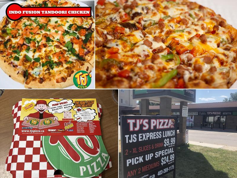 TJ's Pizza Calgary Centre St NW Menu