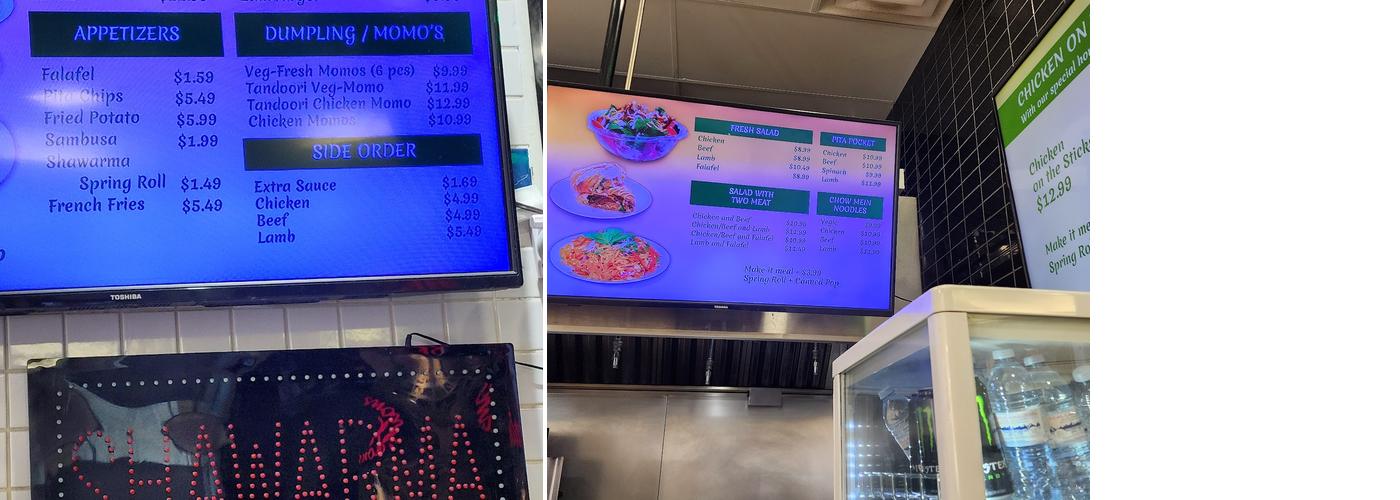 Shawarma Xpress Menu