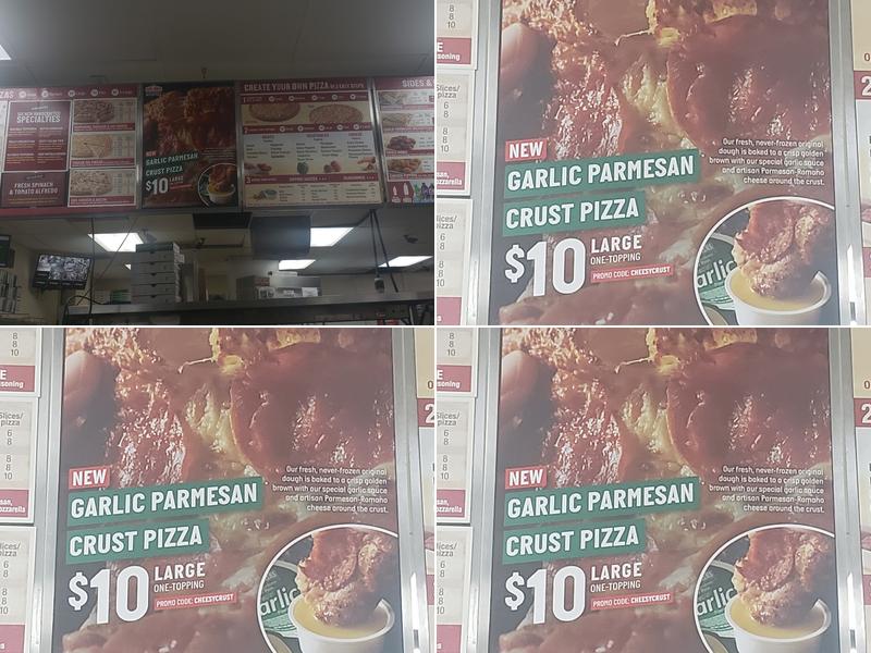 Papa Johns Pizza Menu