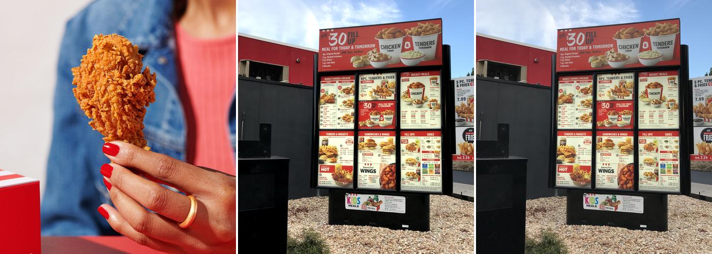 KFC Menu