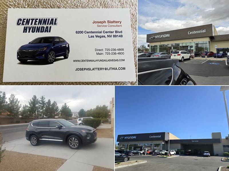 Centennial Hyundai Service Department
