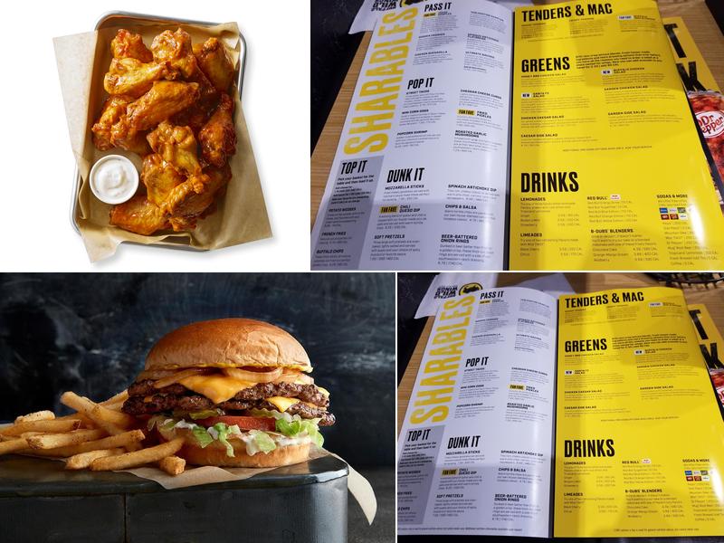 Buffalo Wild Wings Menu